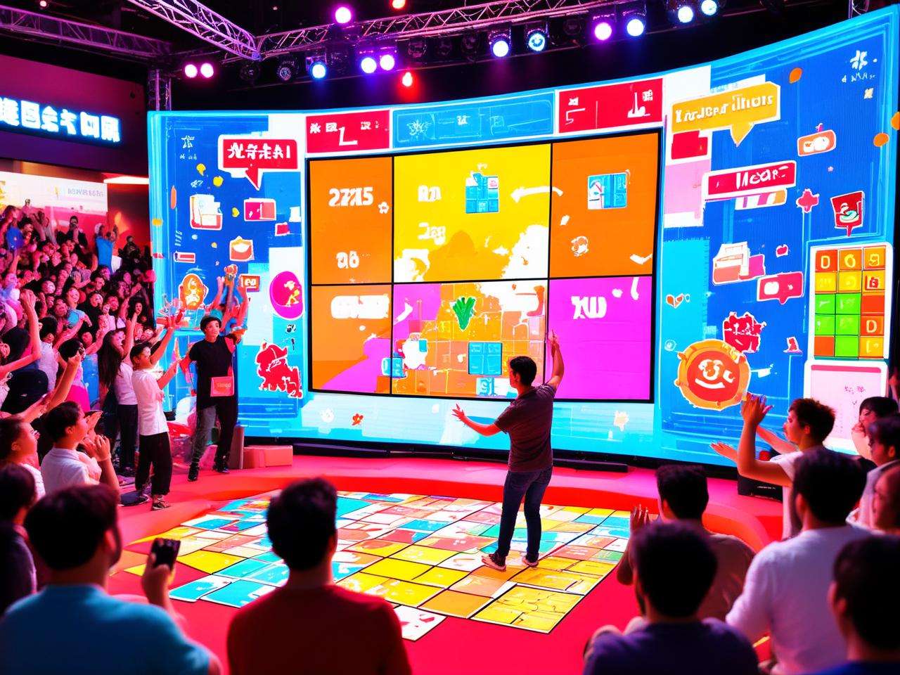 10个嗨翻活动全场的大屏幕互动游戏推荐