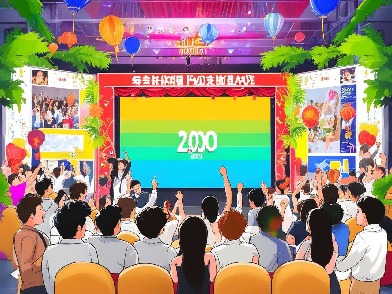 年会必备 20 款超嗨小游戏！年会大屏幕互动小游戏